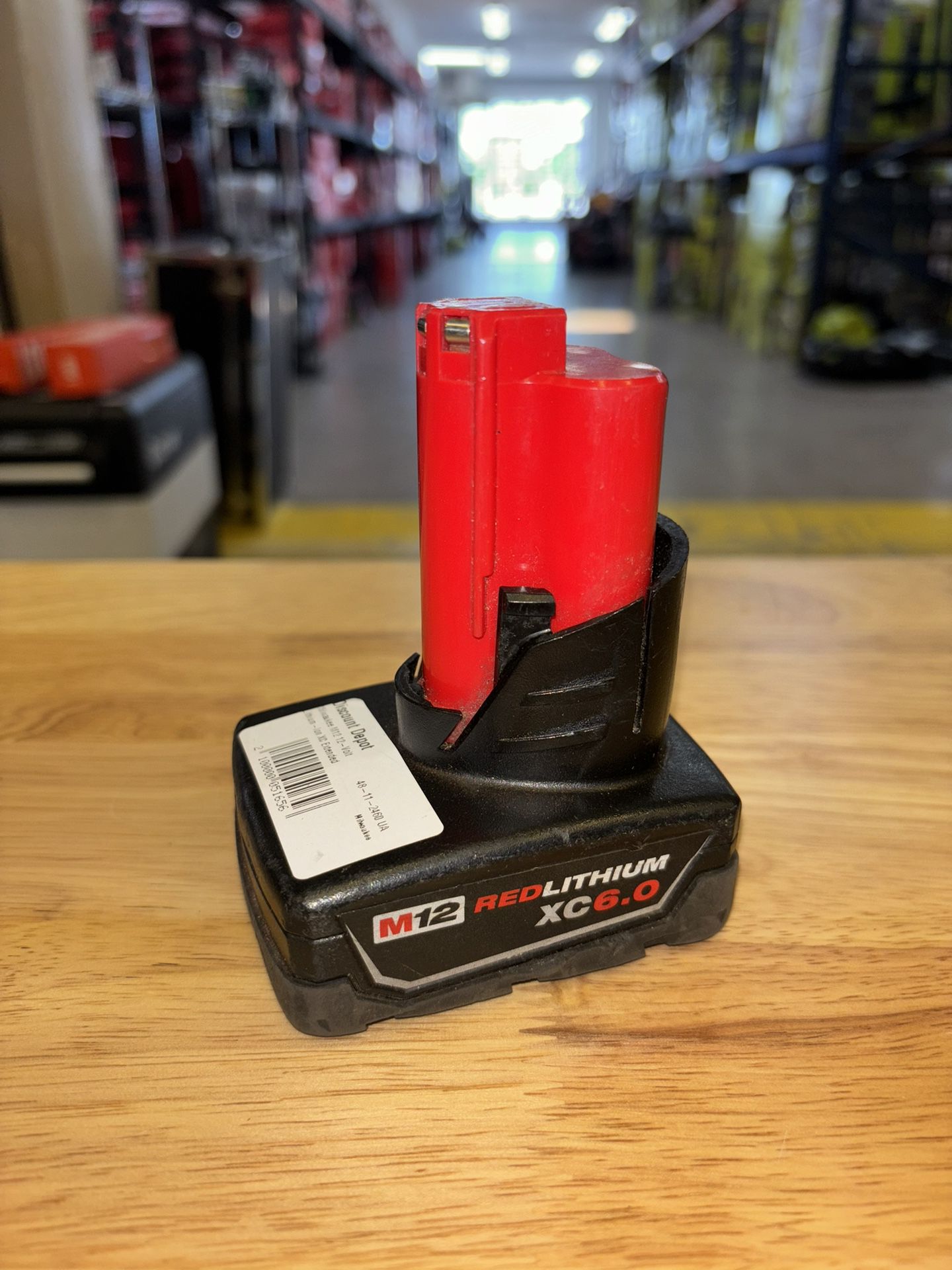 Milwaukee M12 12V Lithium-Ion XC Extended Capacity Battery Pack 6.0Ah (2-Pack)