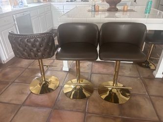 4 barstools leader nailhead