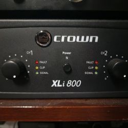 XLi 1500 : Amplificador Sonido Crown -  - es