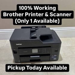 100% Working Brother Printer & Scanner (Only 1 Available) Pickup Today!