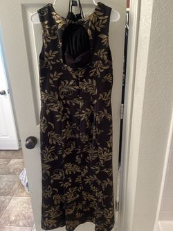 Formal Black And Gold