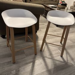 White Bar Stools
