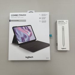 Logitech Keyboard Case & Crayon for iPad Pro 13-inch M4/M5