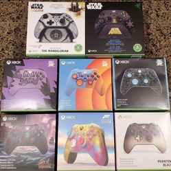 Rare HARD TO FIND XBOX Controllers NIB