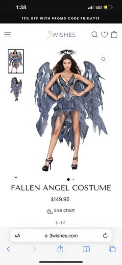 Dark angel Costume xs