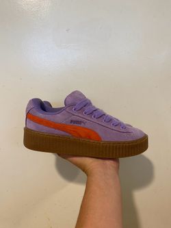 Puma Creeper Phatty Rihanna Fenty Lavender Alert Shoes Woman Size : 8.5