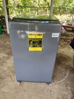 1.6 cube  portable washer
