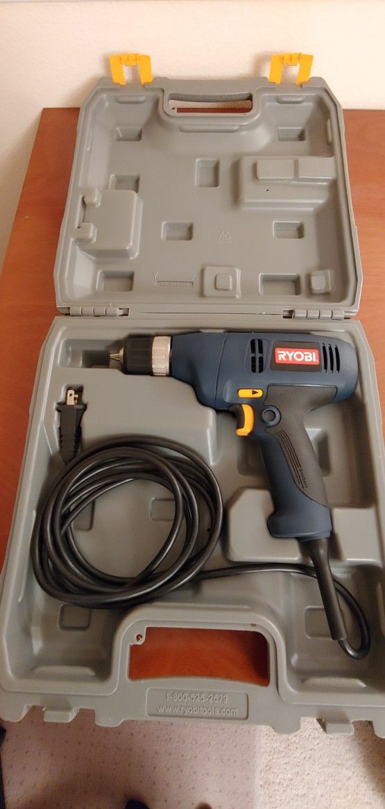 Brand New Ryobi 3/8 VSR Drill