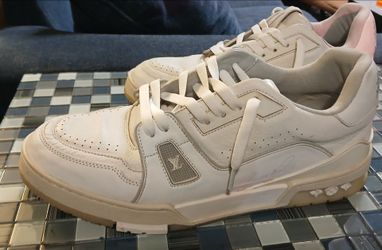 Authentic Louis Vuitton LV Trainer - White & Grey #54 Signature - LV 10 (Fits US 11)