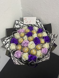 Soap Rose Mothers Day Ramo