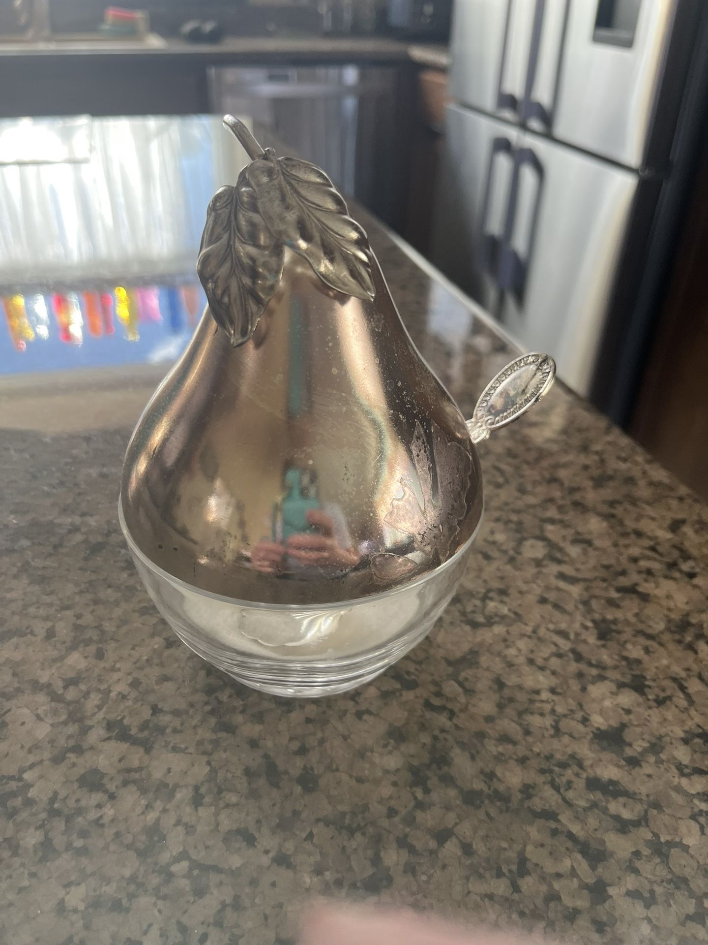 Glass Sugar Bowl Vintage 