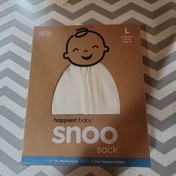 Happiest Baby Snoo Sack Size Large Off White