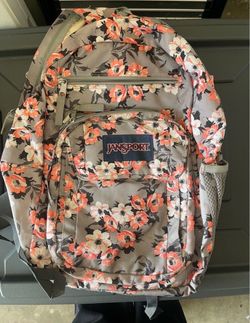 JanSport Floral Backpack