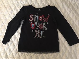 Girl long sleeve shirt size 6