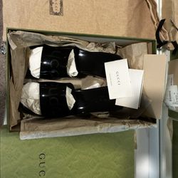Gucci Black “Nero” Slide Sandals – Size 36 (US 6)