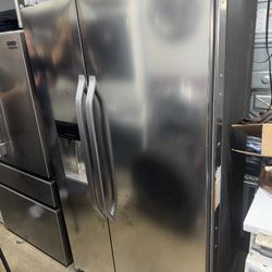 42"  LG Studio Built In Side By Side Stainless Steel 