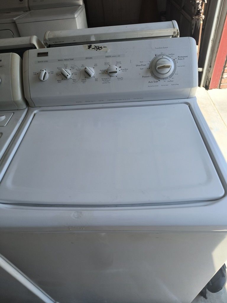 Washer Kenmore Elite