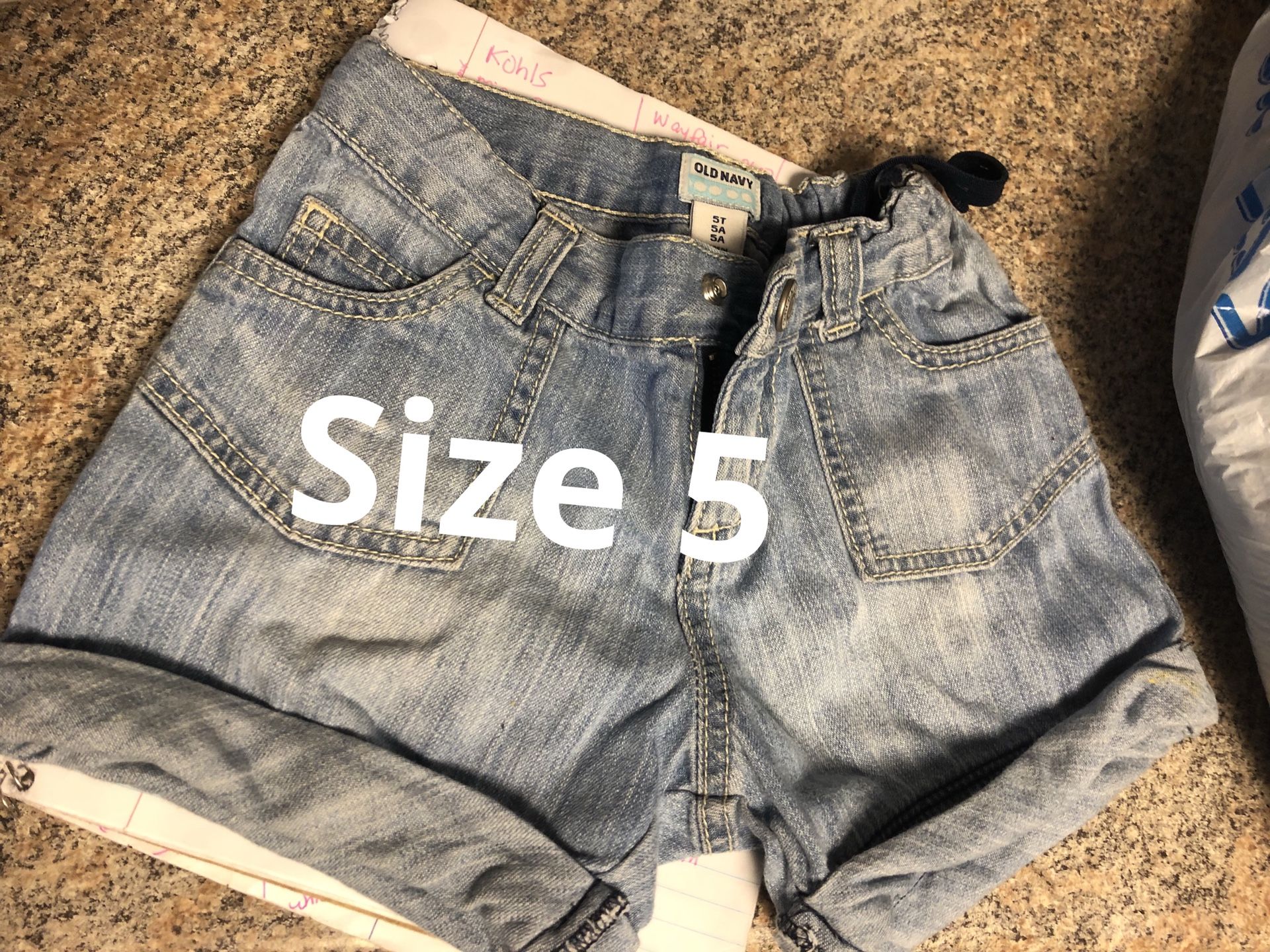 Girls size 4/5 and 5. Assorted