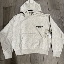 Light Grey Essential Hoodie