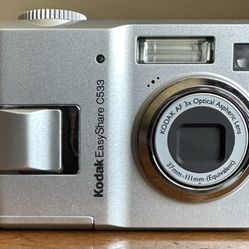 Kodak EasyShare C533 14MP 3x Optical Zoom Compact Built-In Flash Digital Camera