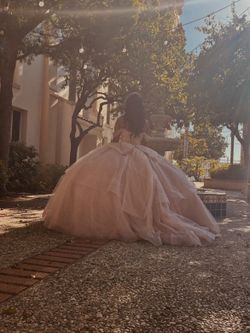 Blush Pink Quinceanera dress