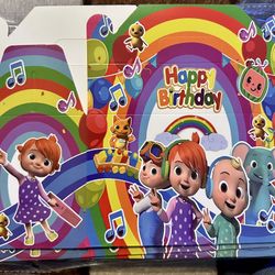 Cocomelon Birthday Candy Boxes 