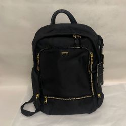 TUMI Voyageur Celina Backpack Black/Gold