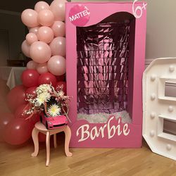Barbie Box For Photo Shoot 