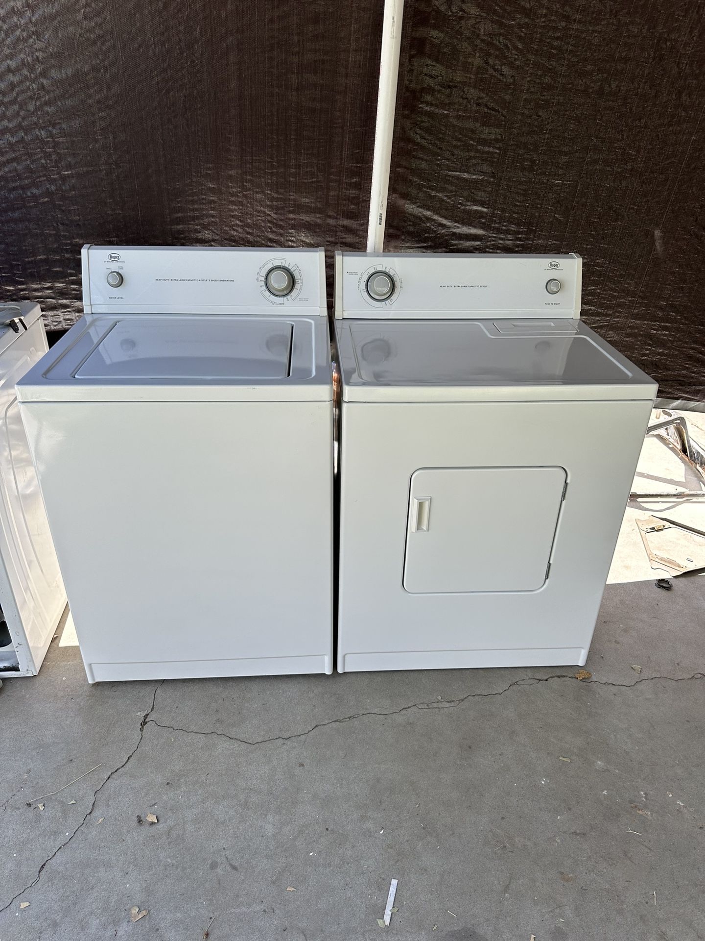 Roper Washer & Electric Dryer Set