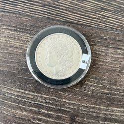 Circulated 1891 Morgan Silver Dollar 