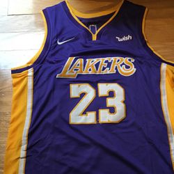 Nike Lebron Lakers Jersey Sz 50  XL