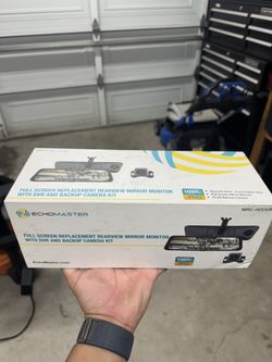 FULL SCREEN REARVIEW MIRROR DVR