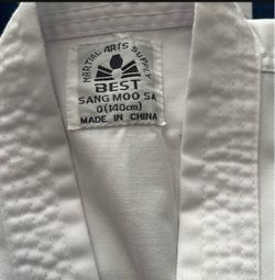 Martial arts uniform