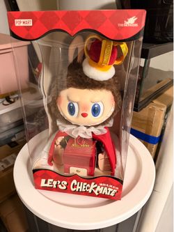 Pop Mart let’s checkmate, the king.