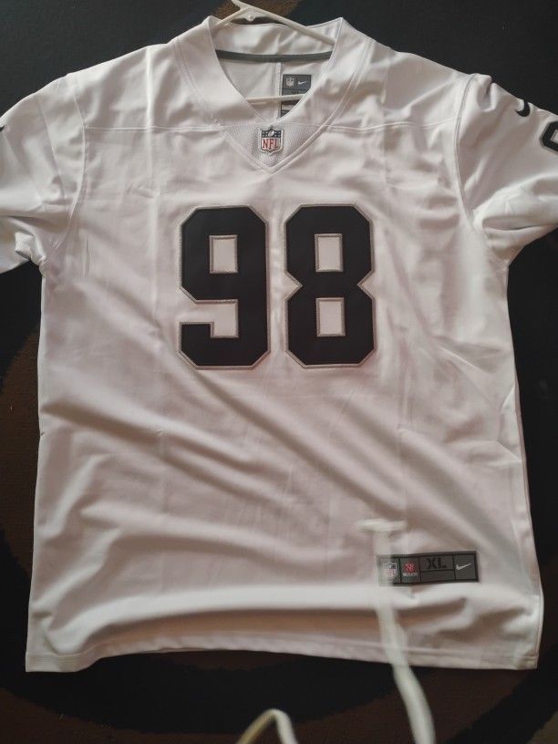 Maxx Crosby Raiders Jersey.. Stitched.. Size XL Only