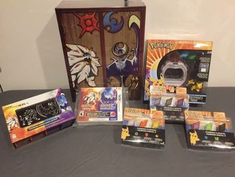 Pokemon Sun with bonus Solgaleo Figure for Nintendo 3DS