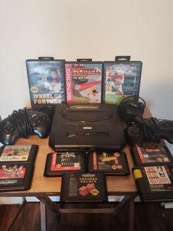 SEGA GENESIS with Games