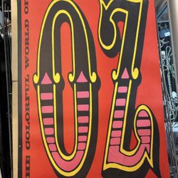 The Colorful World Of Oz VTG Oversized Coloring book by L. Frank Baum - Unused!