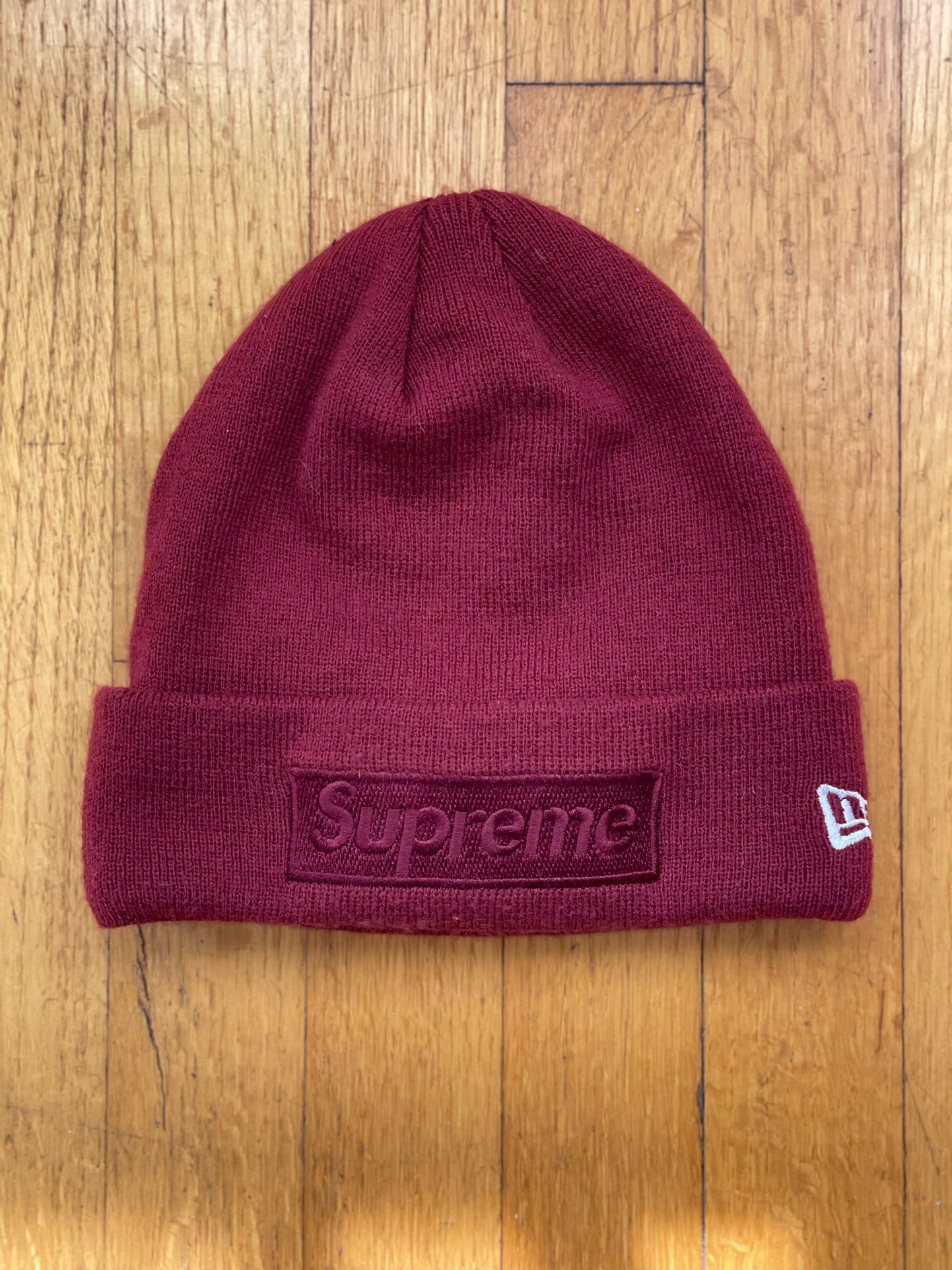 Supreme FW14 New Era Tonal Box Logo Beanie 
