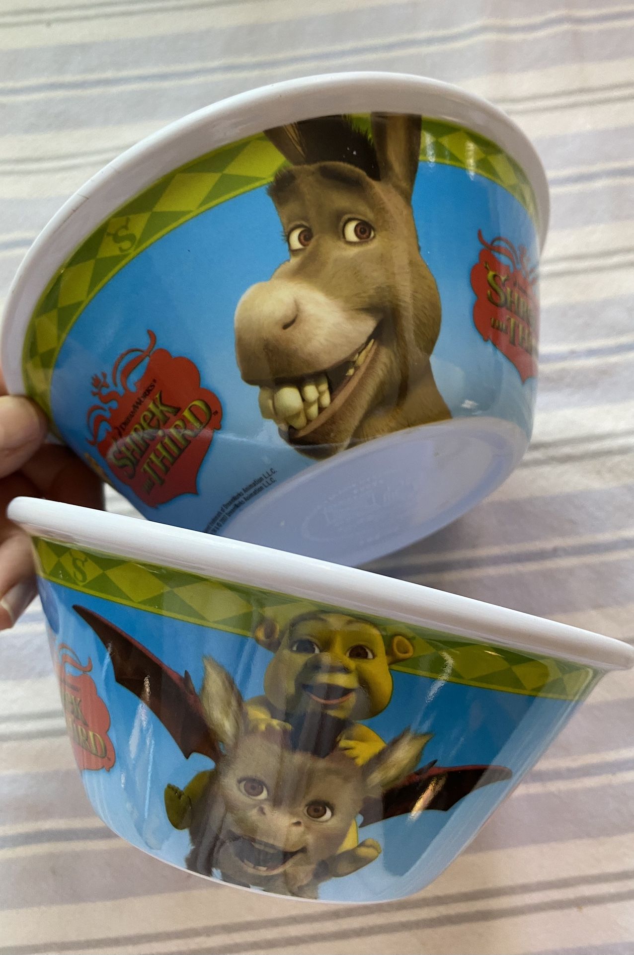 SHREK Cereal bowls