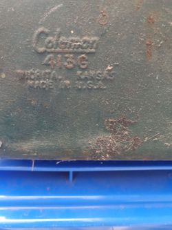 Coleman stove