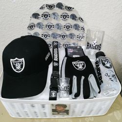Raiders Gift Basket. ( Pick Up In Modesto.)