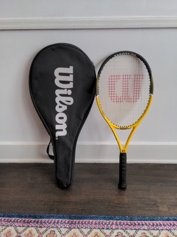 Wilson Tennis Racket Hyper Hammer Hybrid 6 W/Carrying Case