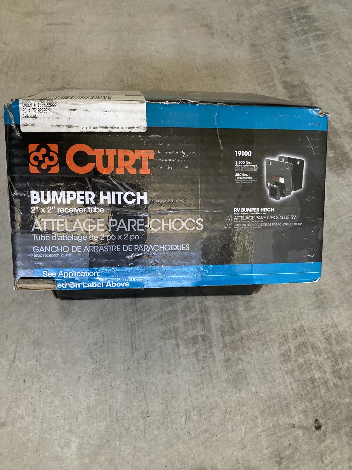Curt Bumper Hitch