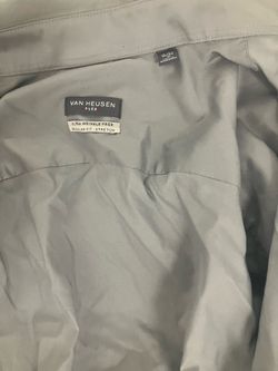 Van Huesen Dress Shirt ! Like new ! Grey color