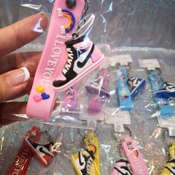 New Nike Sneaker Keychains - $3.25 Each