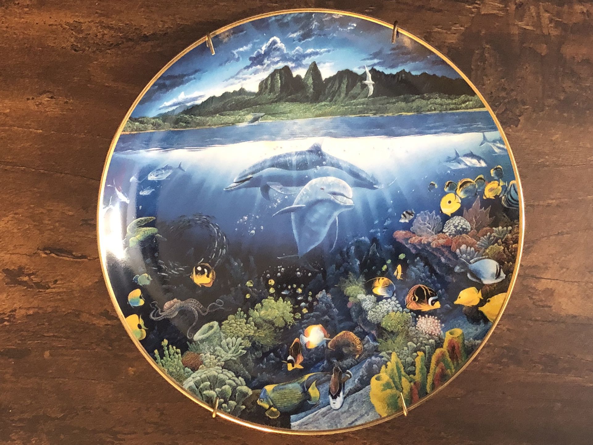 Hawaii Maritime Plates Set Limited Edition 