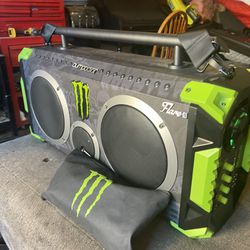 Brand new limited edition Monster Drink bumpbox flare 8 