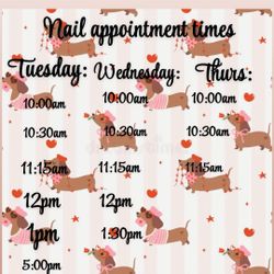 Home Pet Nail Trims!!