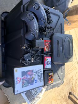 Sega Genesis Console w/ Games